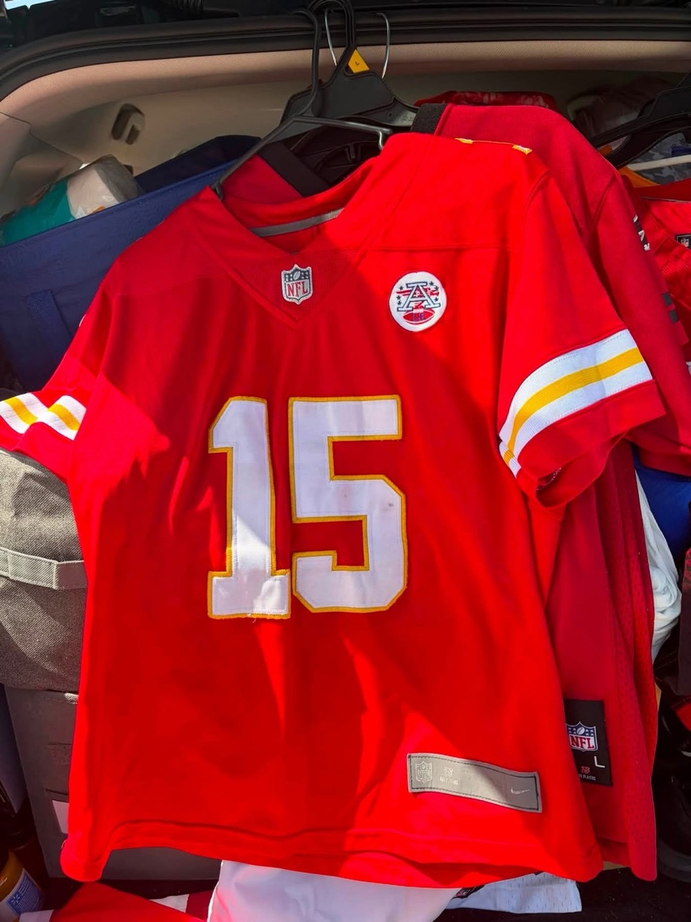 Kansas City Red #15 NFL Jersey